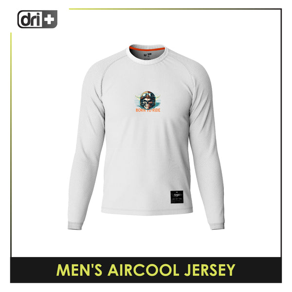 Dri Plus Men's Jon Bone Odor Free Motorcycle Jersey Long Sleeve DMSSJR3406