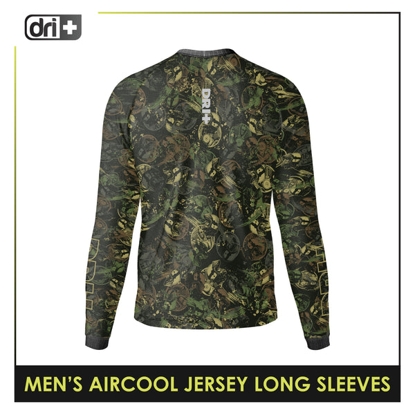 Dri Plus Men's Camo Collection Aircool Jersey Long Sleeves 1pc DMSSJR512
