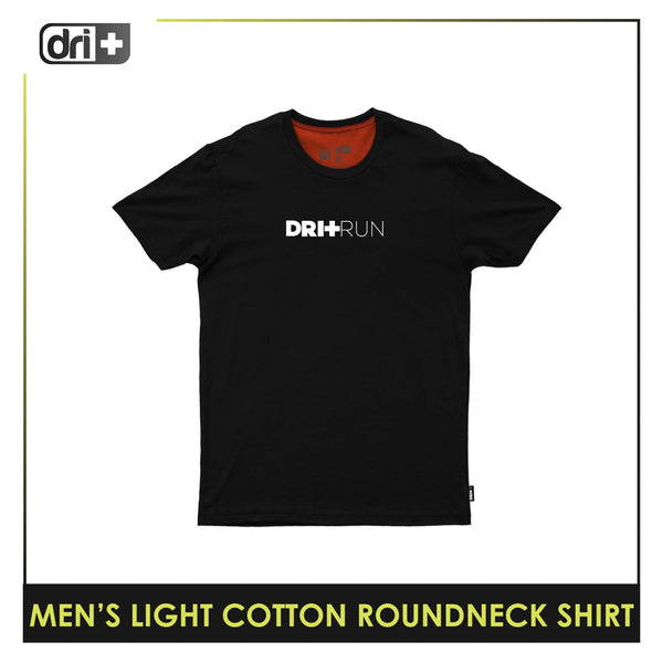 Dri Plus Run Anti-Odor Sweat Wicking Light Cotton Roundneck Shirt 1 pc DUMSRC5212