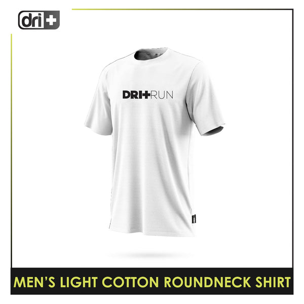 Dri Plus Run Anti-Odor Sweat Wicking Light Cotton Roundneck Shirt 1 pc DUMSRC5212
