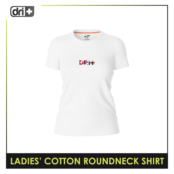 Dri Plus Ladies’ Anti-Odor Sweat Wicking Cotton+ Shirt 1 pc DULSR3403