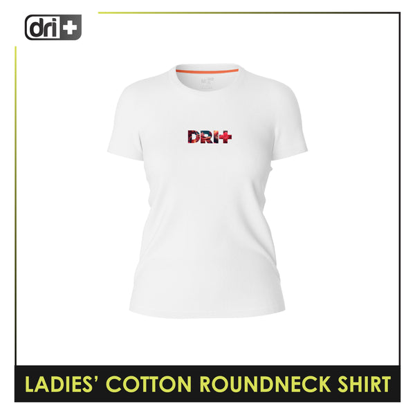 Dri Plus Ladies' Dragon Anti-Odor Sweat Wicking Cotton+ Shirt 1 pc DULSR4101