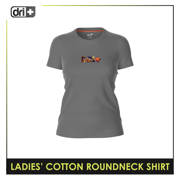 Dri Plus Ladies' Dragon Anti-Odor Sweat Wicking Cotton+ Shirt 1 pc DULSR4101