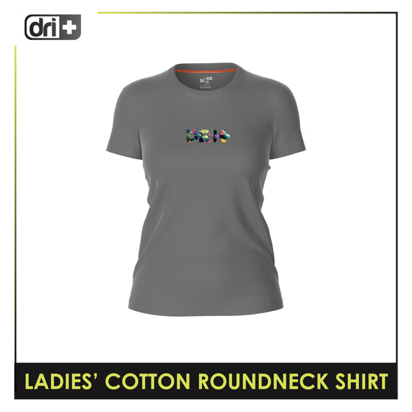 Dri Plus Ladies' Dragon Anti-Odor Sweat Wicking Cotton+ Shirt 1 pc DULSR4101