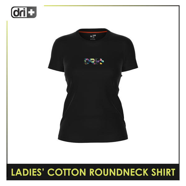 Dri Plus Ladies' Dragon Anti-Odor Sweat Wicking Cotton+ Shirt 1 pc DULSR4101