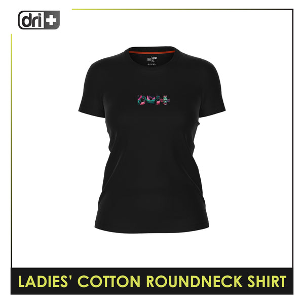 Dri Plus Ladies' Dragon Anti-Odor Sweat Wicking Cotton+ Shirt 1 pc DULSR4101