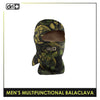 Dri Plus Men's Mean Green Camouflaged Multifunctional Moisture Wicking Balaclava 1 piece DUMB518