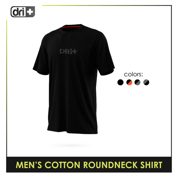 Dri Plus Men's Anti-Odor Sweat Wicking Cotton+ Shirt 1 pc DUMSR3402