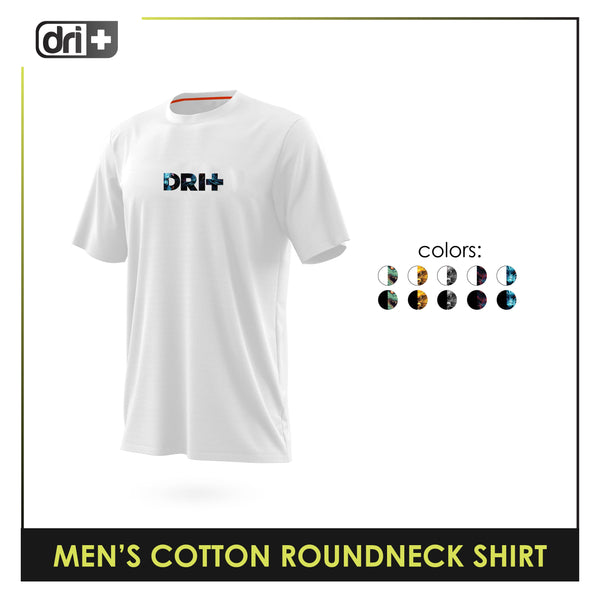 Dri Plus Men's Dragon Anti-Odor Sweat Wicking Cotton+ Shirt 1 pc DUMSR4102