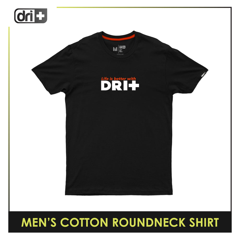 Dri Plus Men's Anti-Odor Sweat Wicking Cotton Shirt 1 piece DUMSR4403