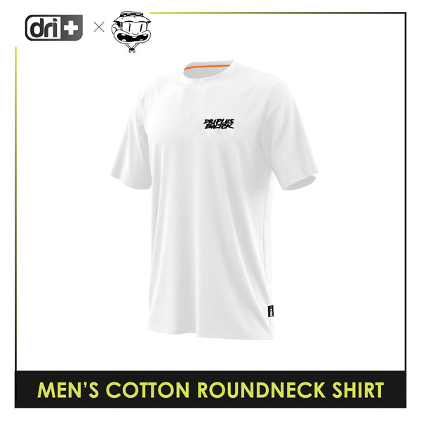 Dri Plus Men’s Baltek Collection Anti-Odor Sweat Wicking Cotton Roundneck Shirt 1 pc DUMSRC5213