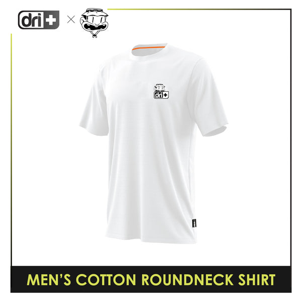 Dri Plus Men’s Baltek Collection Anti-Odor Sweat Wicking Cotton Roundneck Shirt 1 pc DUMSRC5214