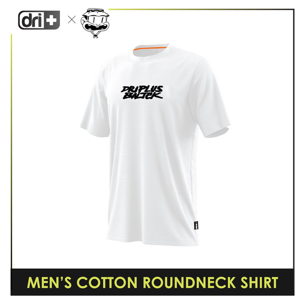 Dri Plus Men’s Baltek Collection Anti-Odor Sweat Wicking Cotton Roundneck Shirt 1 pc DUMSRC5215