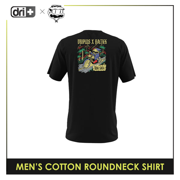 Dri Plus Men’s Baltek Collection Anti-Odor Sweat Wicking Cotton Roundneck Shirt 1 pc DUMSRC5217