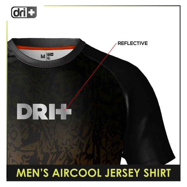 Dri Plus Men's Cipher Collection Aircool Jersey Shirt 1pc DUMSRD4401