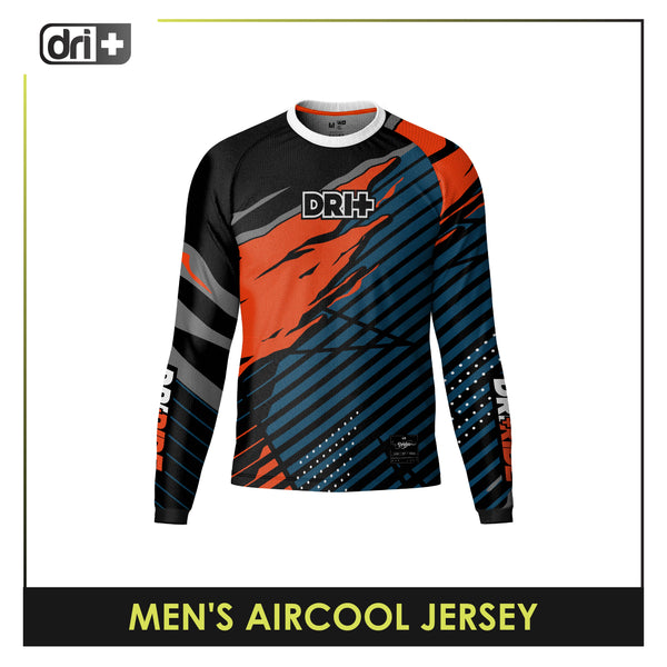 Dri Plus Men's Odor Free Motorcycle Jersey Long Sleeve DUMSSJR3402