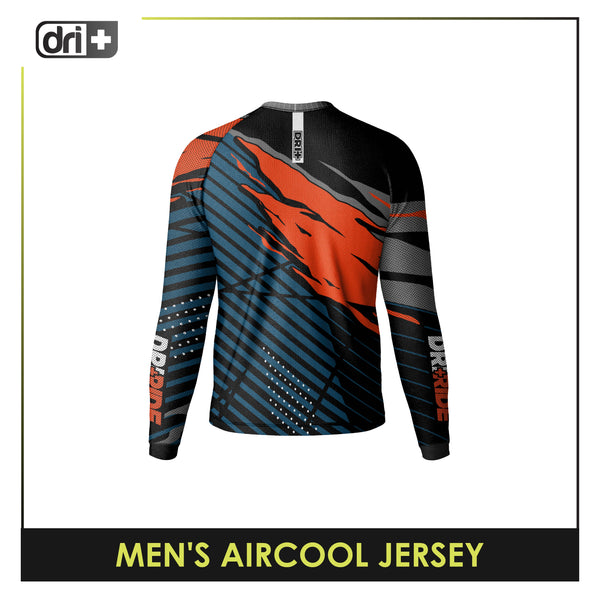 Dri Plus Men's Odor Free Motorcycle Jersey Long Sleeve DUMSSJR3402