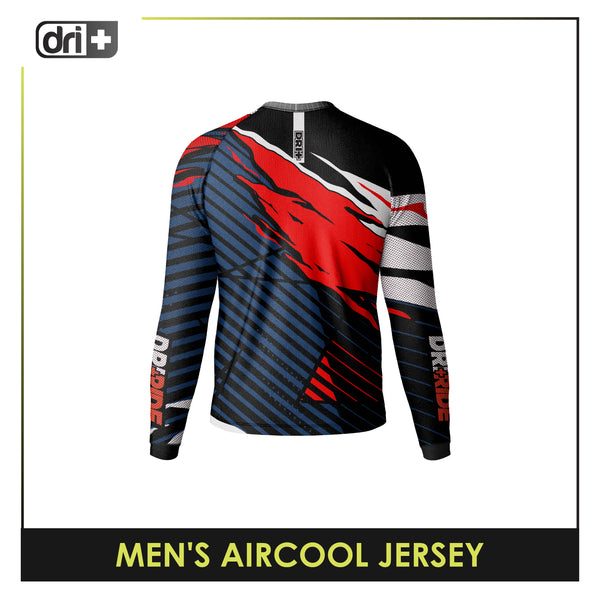 Dri Plus Men's Odor Free Motorcycle Jersey Long Sleeve DUMSSJR3402