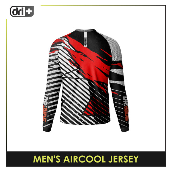 Dri Plus Men's Odor Free Motorcycle Jersey Long Sleeve DUMSSJR3402