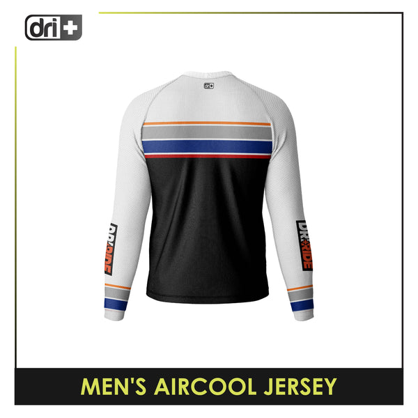 Dri Plus Men's Odor Free Motorcycle Jersey Long Sleeve DUMSSJR3403