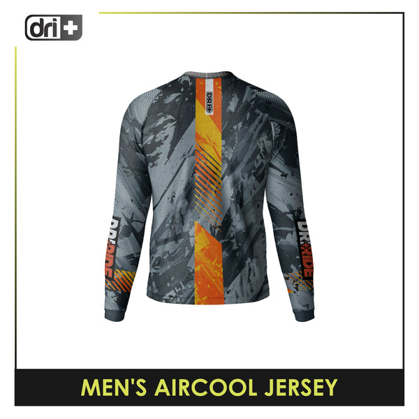 Dri Plus Men's Odor Free Motorcycle Jersey Long Sleeve DUMSSJR3404