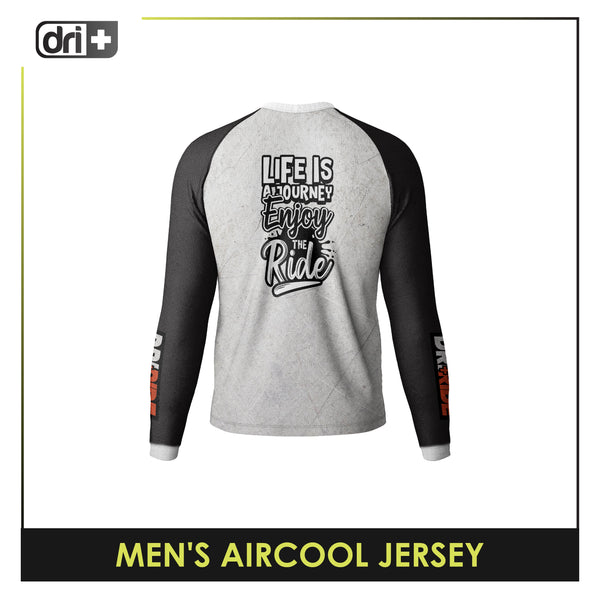 Dri Plus Men's Odor Free Motorcycle Jersey Long Sleeve DUMSSJR3407