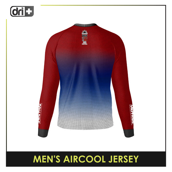 Dri Plus Men's Vivid Odor Free Motorcycle Jersey Long Sleeve DUMSSJR4101