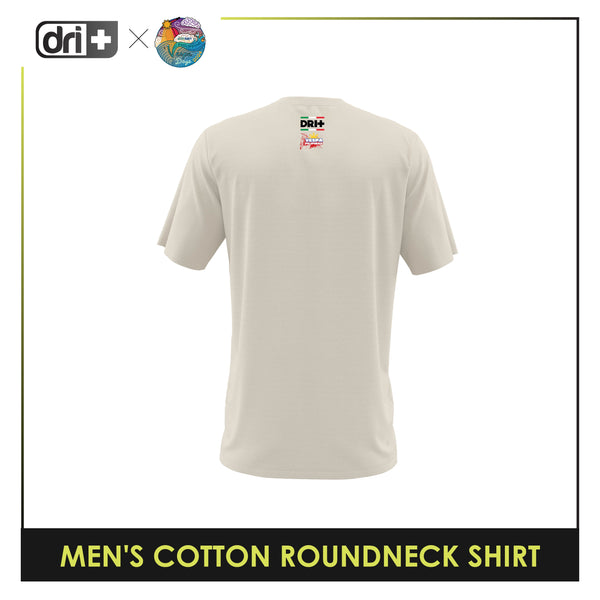 Dri Plus x ArmyNavy Vespa Pilipinas Men's Scooter Anti-Odor Sweat Wicking Cotton+ Shirt 1 pc EVUMSR2