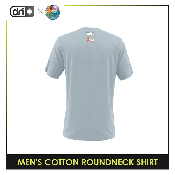 Dri Plus x ArmyNavy Vespa Pilipinas Men's Scooter Anti-Odor Sweat Wicking Cotton+ Shirt 1 pc EVUMSR2