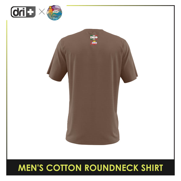 Dri Plus x ArmyNavy Vespa Pilipinas Men's Scooter Anti-Odor Sweat Wicking Cotton+ Shirt 1 pc EVUMSR2