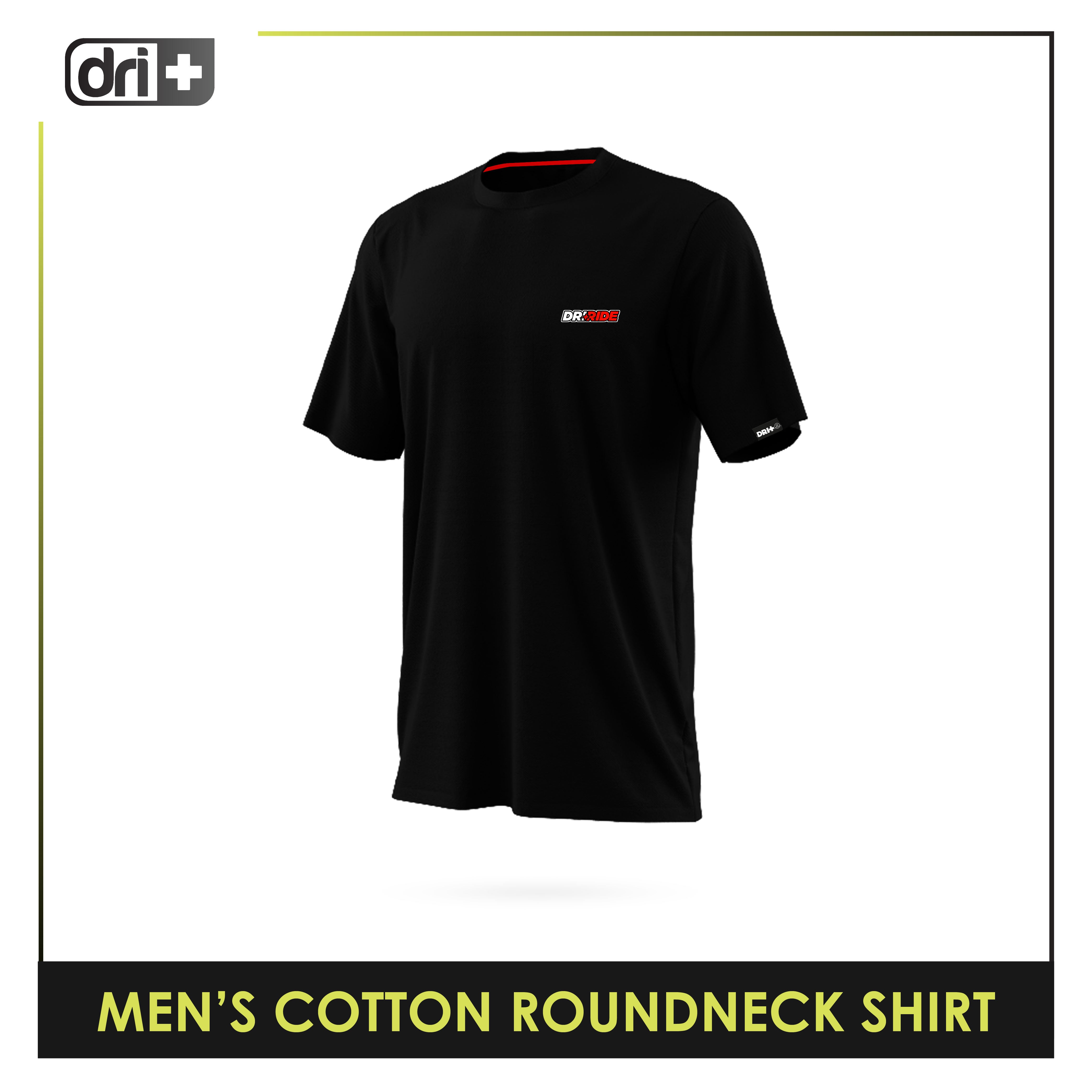 Dri Plus Men's Anti-Odor Sweat Wicking Cotton+ Shirt 1 pc DMSRC3201
