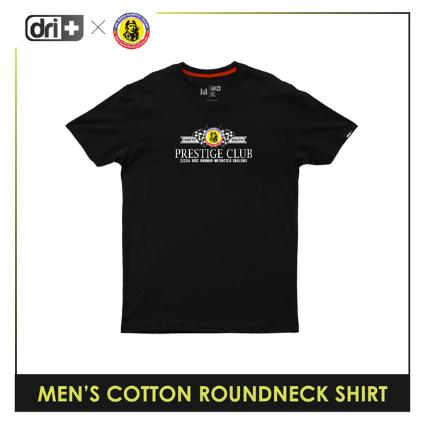 Dri Plus x BIMC Men's Racing Flag Anti-Odor Sweat Wicking Cotton+ Shirt 1 pc EIMMSR3401