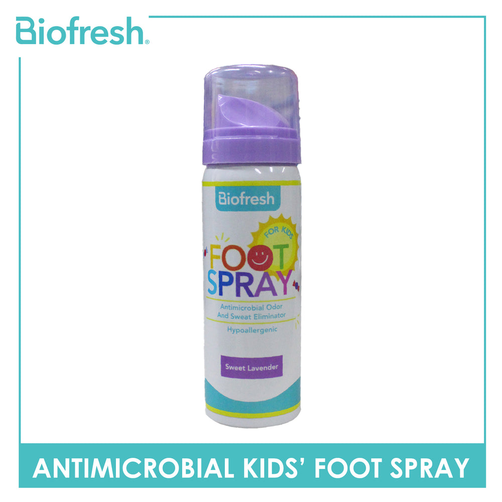 Biofresh Antimicrobial Kids' Foot Spray 50ml FCFS01