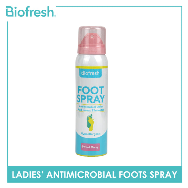 Biofresh Ladies' Antimicrobial Foot Spray FLFS01