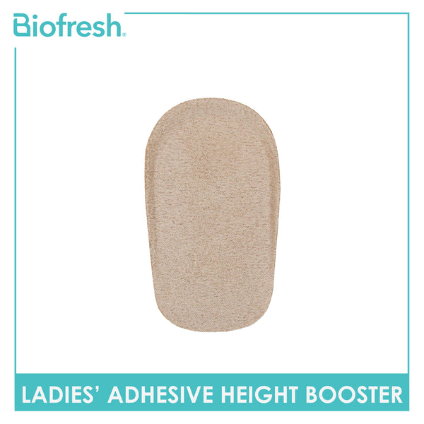 Biofresh Ladies' Adhesive Invisible Height Booster Gel Insole FLHB01