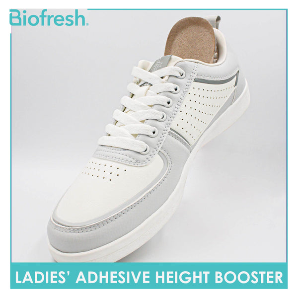 Biofresh Ladies' Adhesive Invisible Height Booster Gel Insole FLHB01