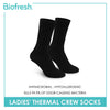 Biofresh Ladies' Thermal Thick Sports Crew Socks 1 pair FLTS1