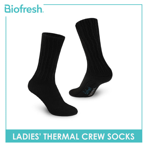 Biofresh Ladies' Thermal Thick Sports Crew Socks 1 pair FLTS1