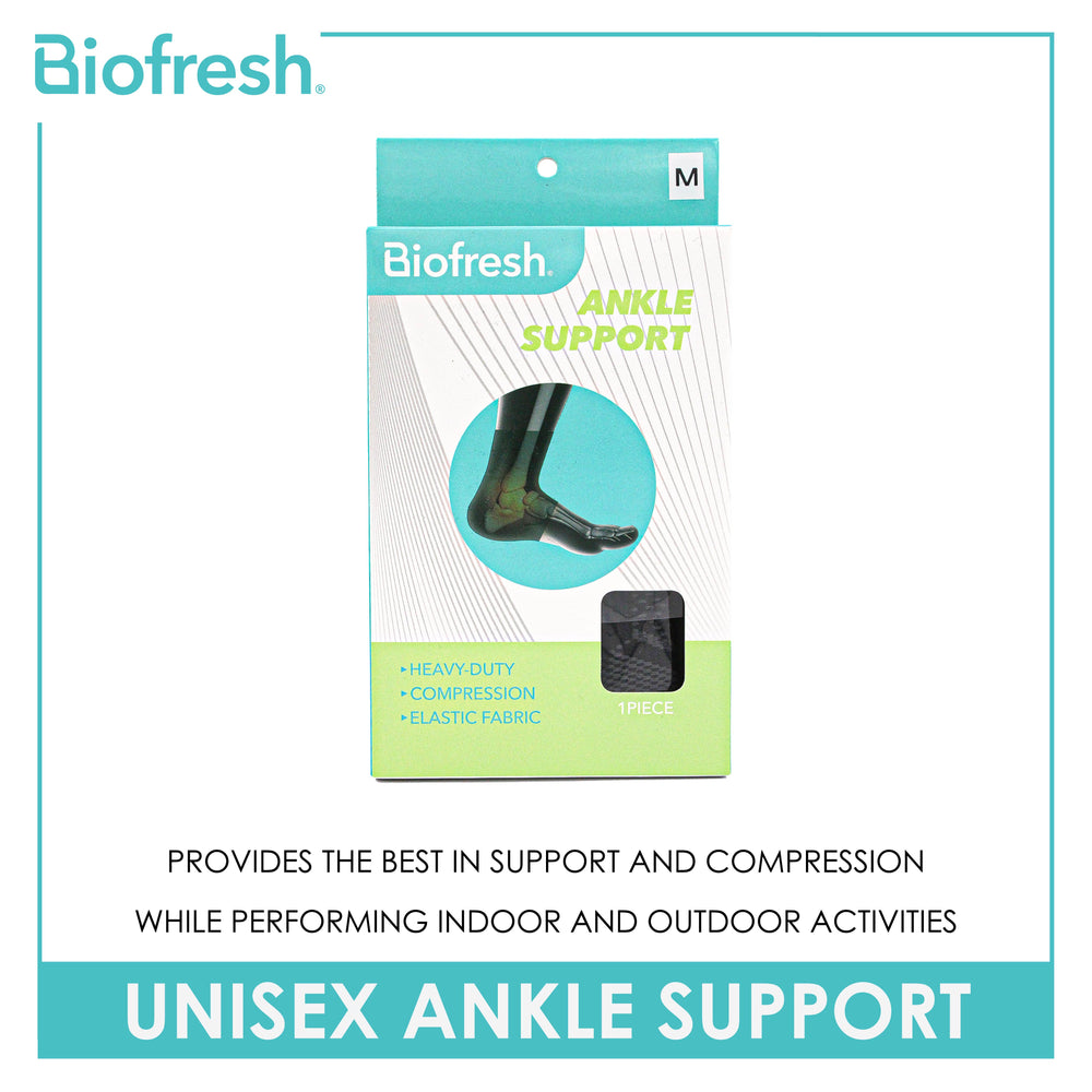 Biofresh Unisex Antimicrobial Ankle Support 1 piece FMAS01/FLAS01
