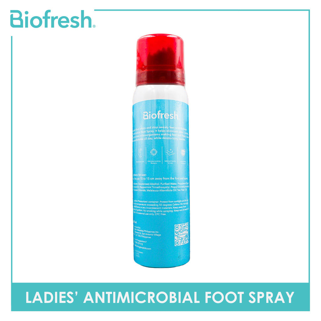 Biofresh Ladies' Antimicrobial Sugar Plum Foot Spray 1 piece