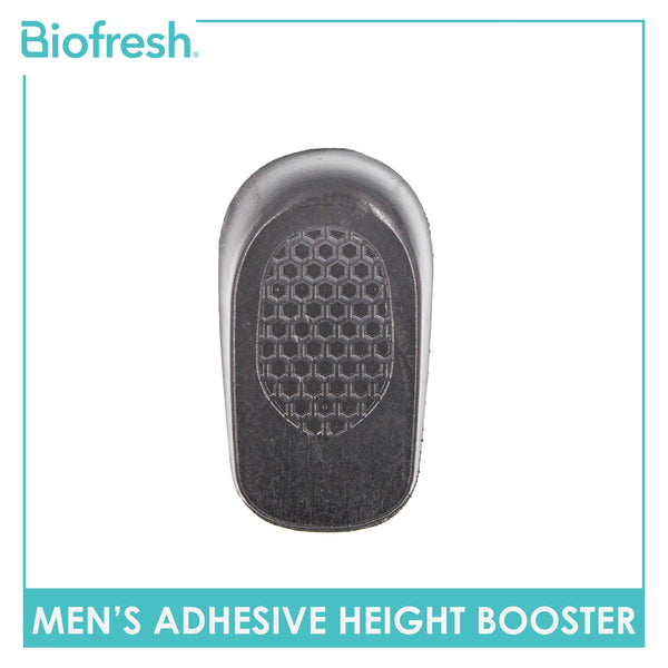 Biofresh Men's Adhesive Invisible Height Booster Gel Insole FMHB01