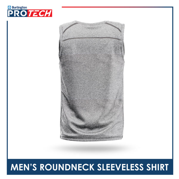 Burlington Protech Men’s Quick Dry Roundneck Sleeveless Shirt 1 piece GPMSM3201