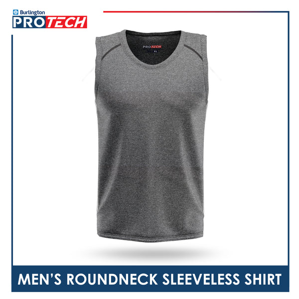 Burlington Protech Men’s Quick Dry Roundneck Sleeveless Shirt 1 piece GPMSM3201
