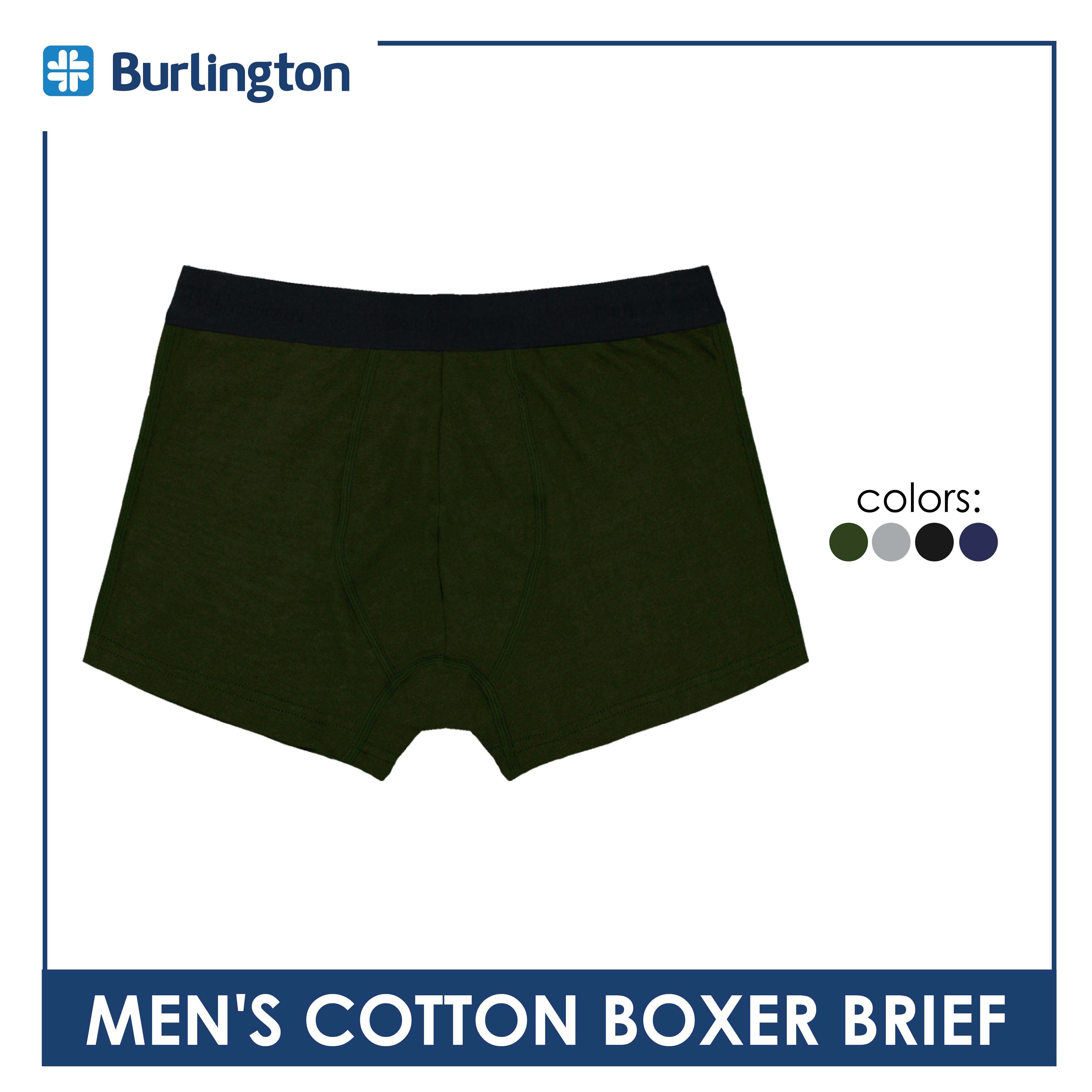 Burlington Men's Cotton Boxer Brief 1 piece GTMBBFS1
