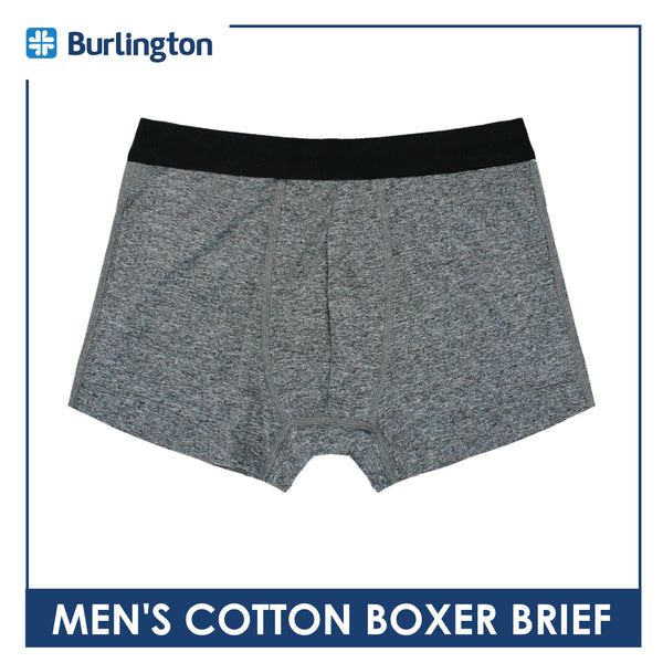Burlington Men's Cotton Boxer Brief 1 piece GTMBBFS1