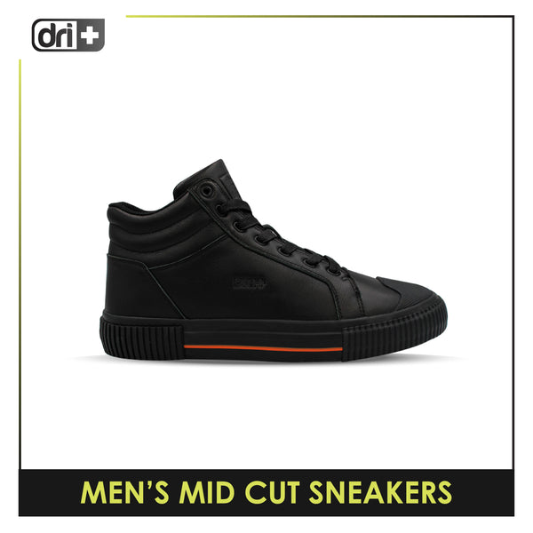 Dri Plus Men’s DRI+RIDE Urban Full Grain Leather Mid Cut Sneaker Shoes HDMH3401