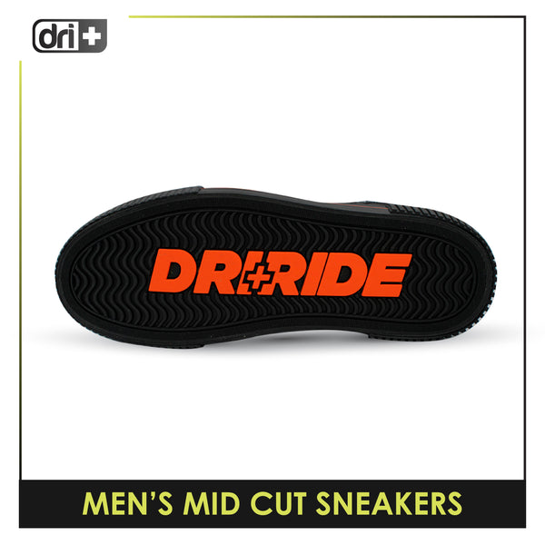 Dri Plus Men’s DRI+RIDE Urban Full Grain Leather Mid Cut Sneaker Shoes HDMH3401
