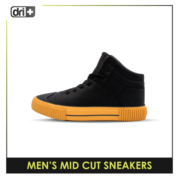 Dri Plus Men’s DRI+RIDE Urban Leather Mid Cut Sneaker Shoes HDMH3403