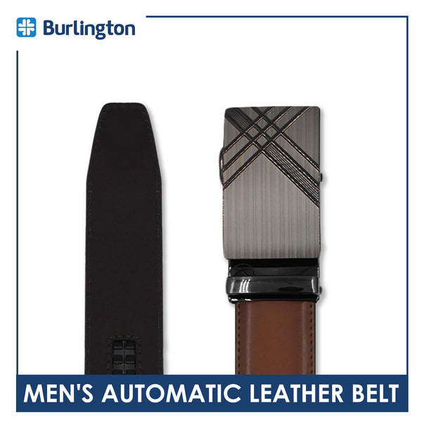 Burlington Men's Automatic Genuine Leather Belt 1 piece JMLA3403