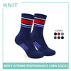 Knit Men’s Cotton Extreme Performance Crew Socks 1 pair KMS4403